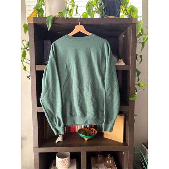 Prairie Mountain Green Colorado Graphic Sweatshirt Size Large - Picture 2 of 5